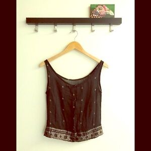 Vintage bohemian summer top